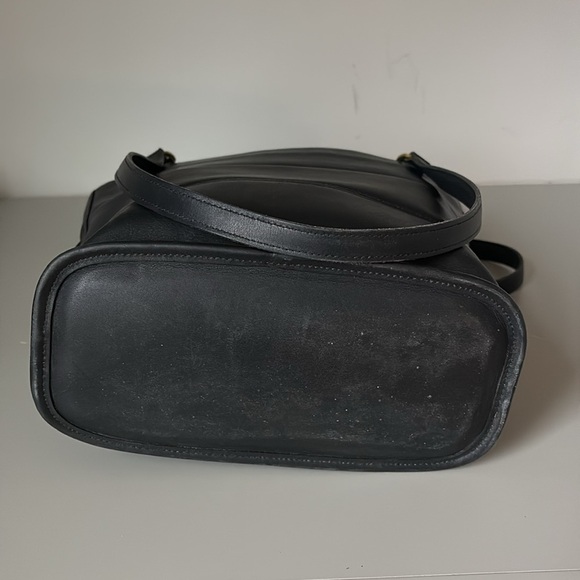 1998 Vintage COACH Tribeca Black No. 9098  Purse - Picture 6 of 16